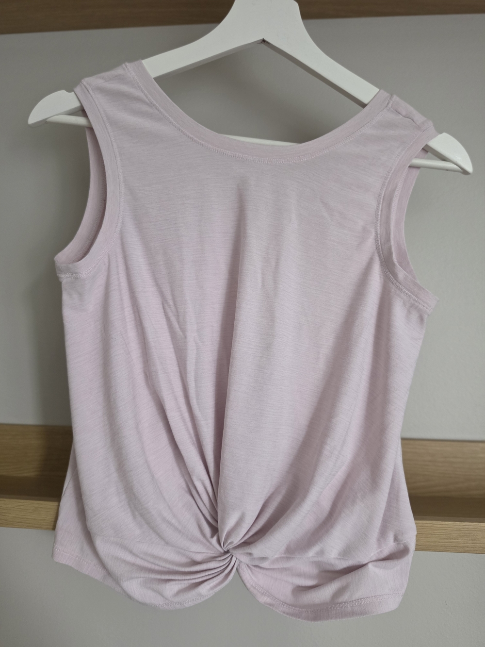 Old Navy Pale Pink Front Twist Tank Top
